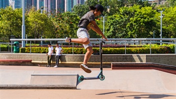The Skatepark in Hong Kong Velodrome Park is one of the top skateparks in Hong Kong.